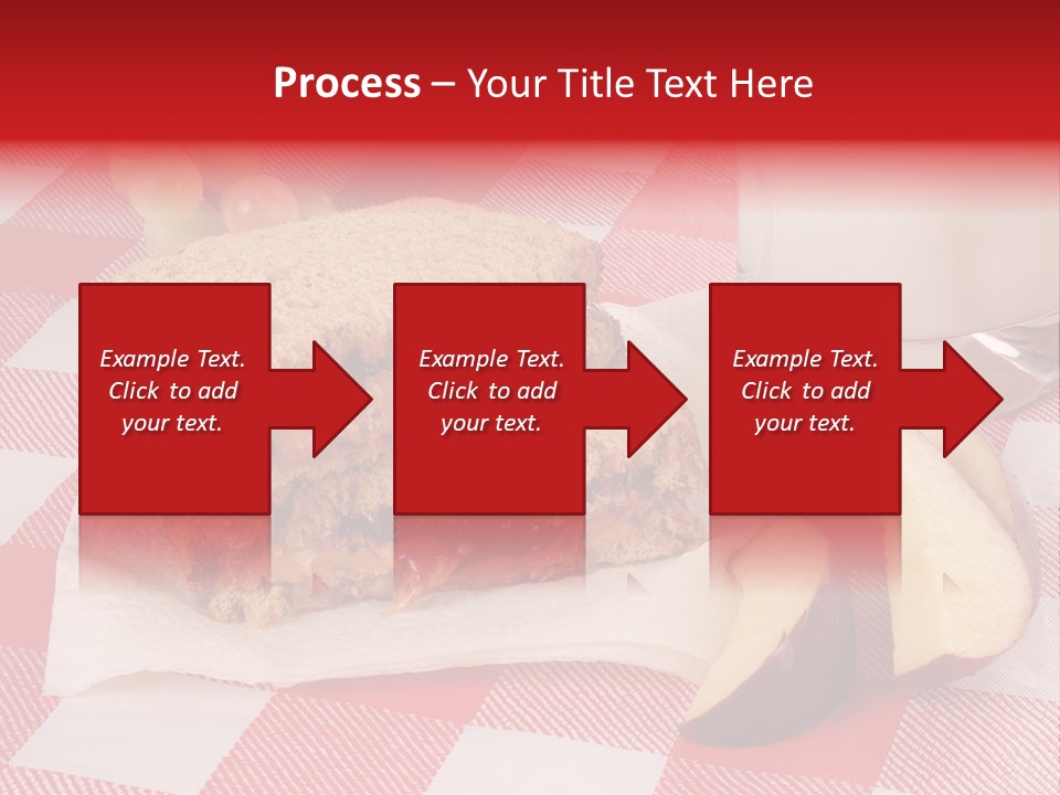 Bread Grapes Sliced PowerPoint Template