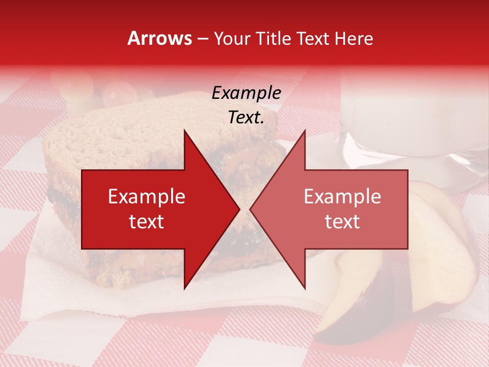 Bread Grapes Sliced PowerPoint Template