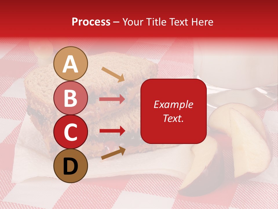 Bread Grapes Sliced PowerPoint Template