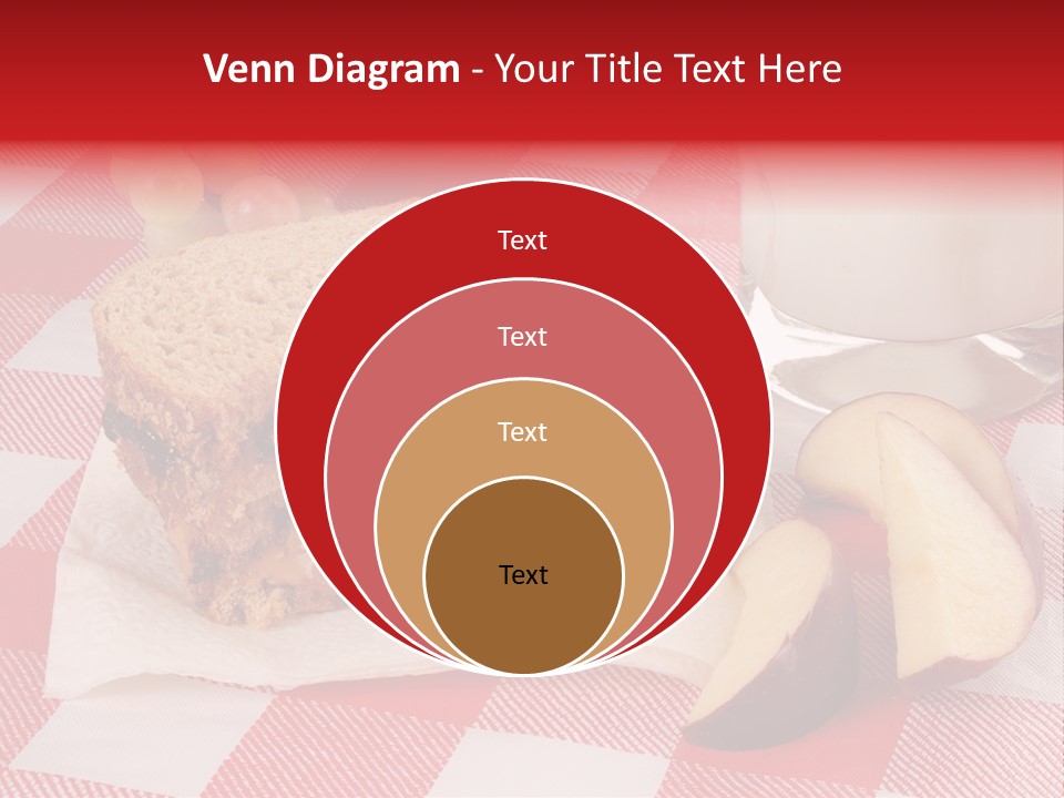 Bread Grapes Sliced PowerPoint Template