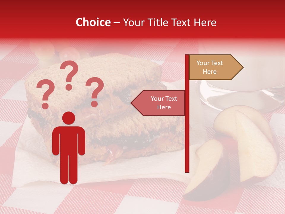 Bread Grapes Sliced PowerPoint Template