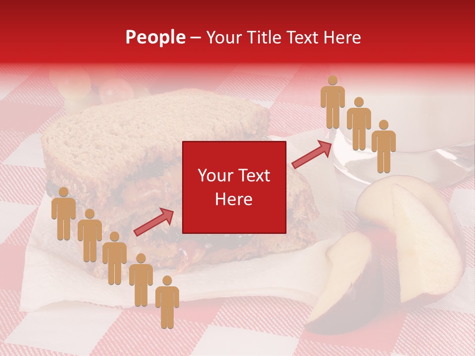 Bread Grapes Sliced PowerPoint Template