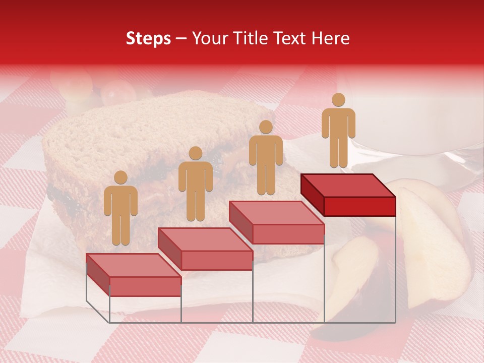 Bread Grapes Sliced PowerPoint Template