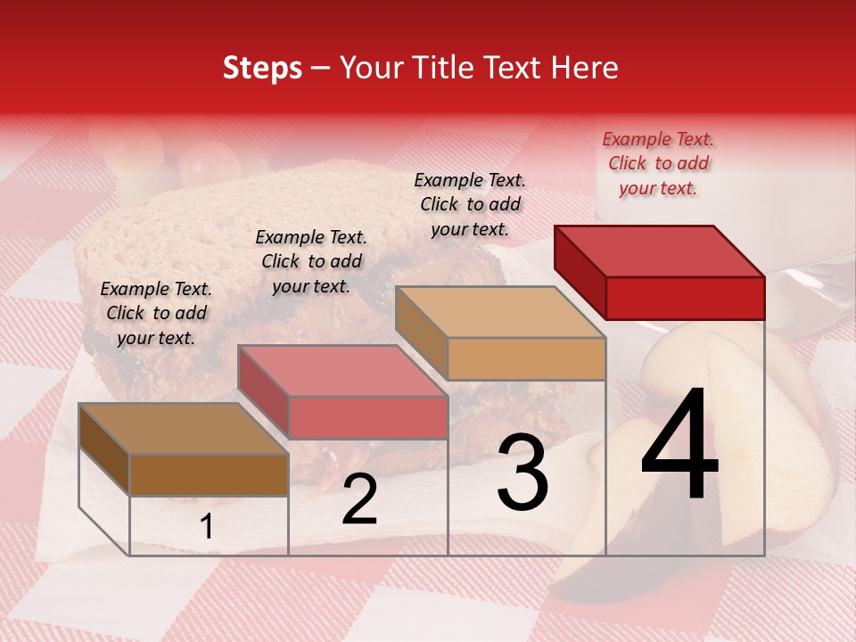 Bread Grapes Sliced PowerPoint Template