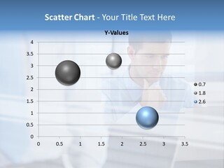 Young Look Desk PowerPoint Template