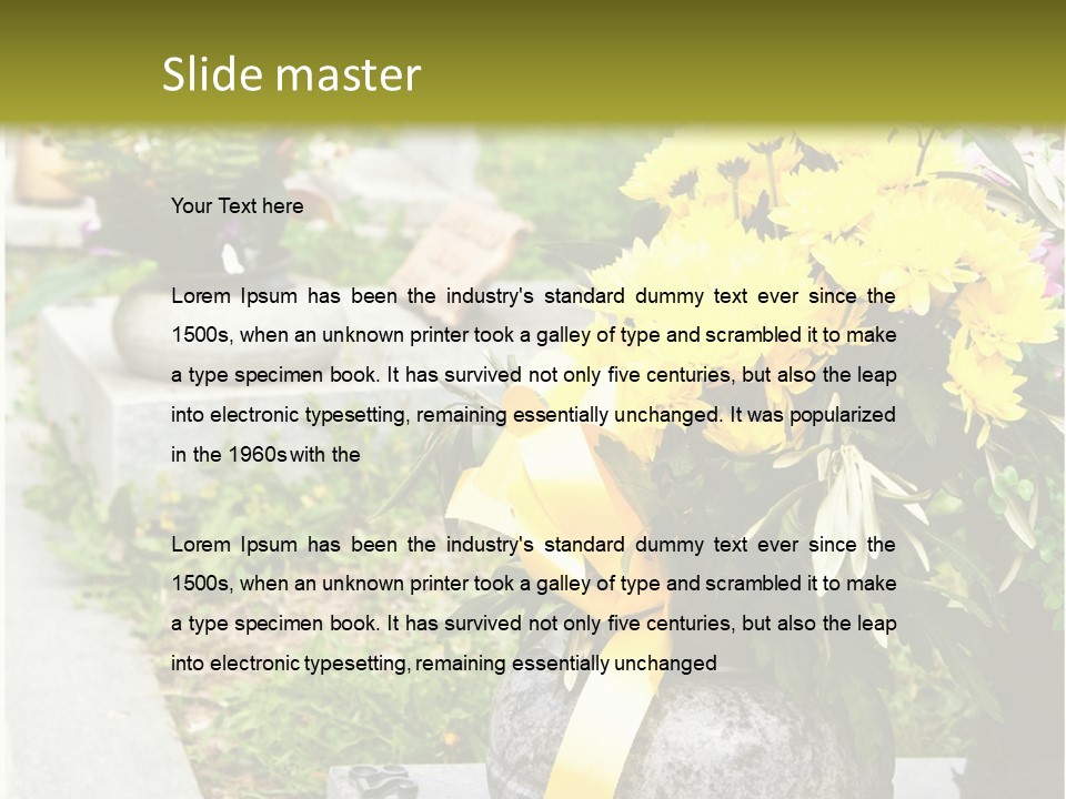 Sad Head Symbol PowerPoint Template