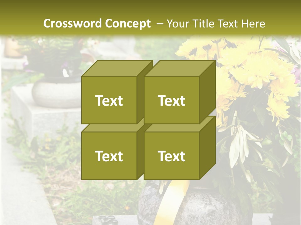 Sad Head Symbol PowerPoint Template