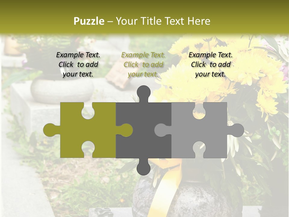 Sad Head Symbol PowerPoint Template