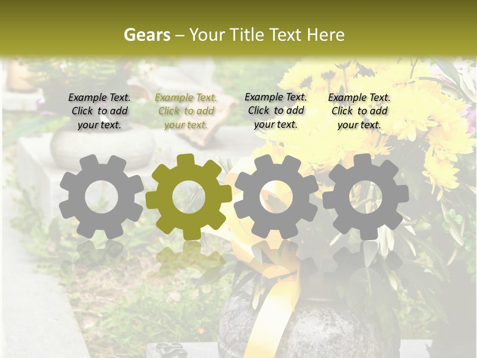 Sad Head Symbol PowerPoint Template