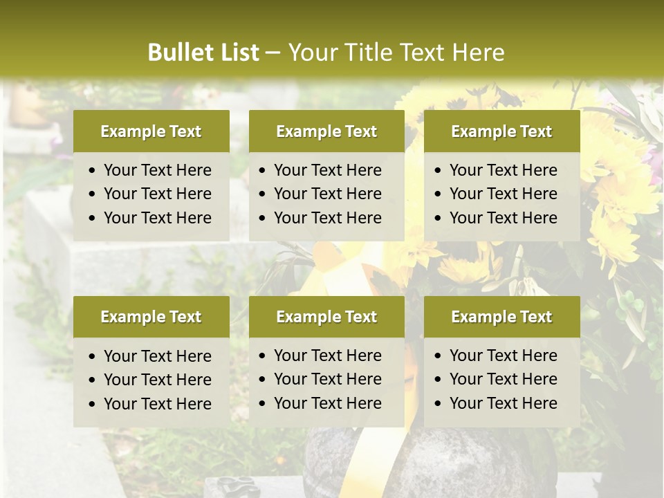 Sad Head Symbol PowerPoint Template