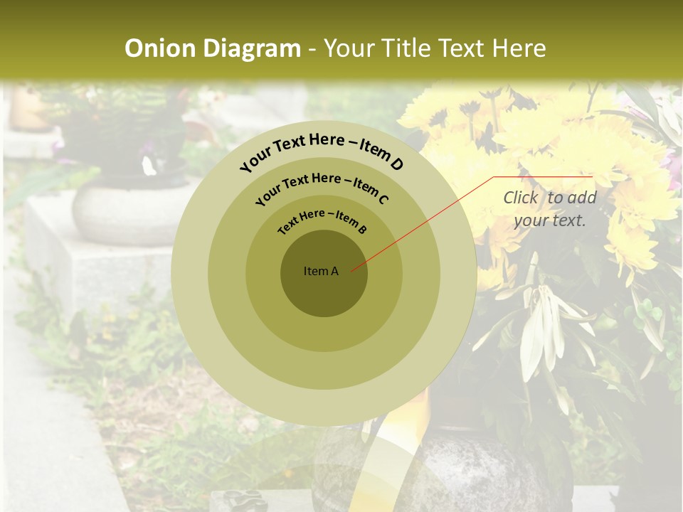 Sad Head Symbol PowerPoint Template