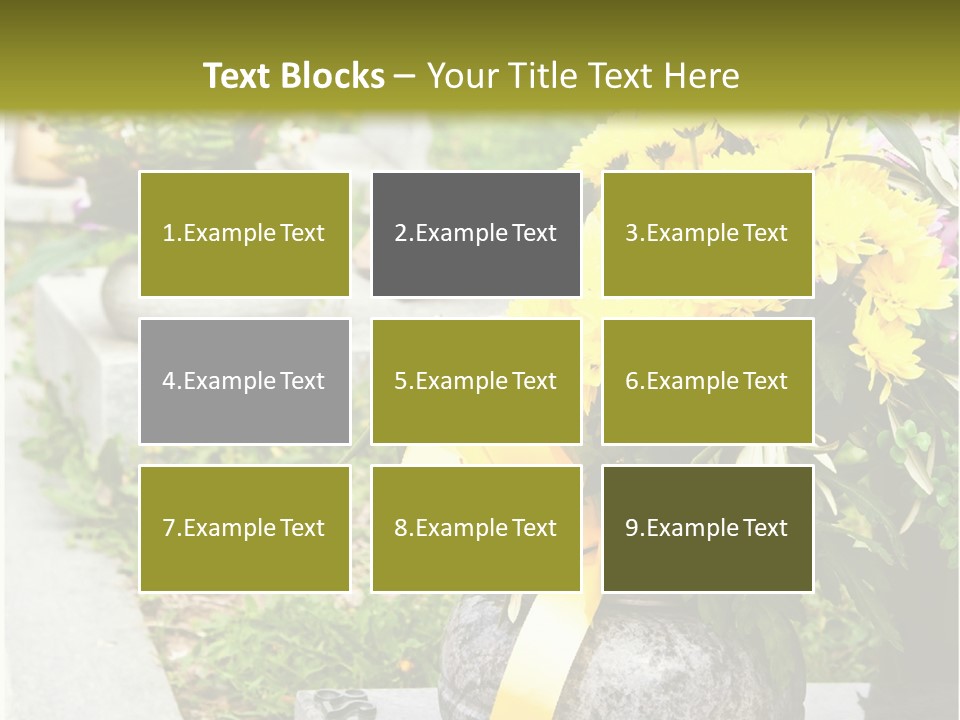 Sad Head Symbol PowerPoint Template