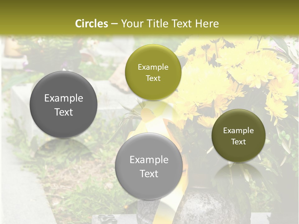 Sad Head Symbol PowerPoint Template