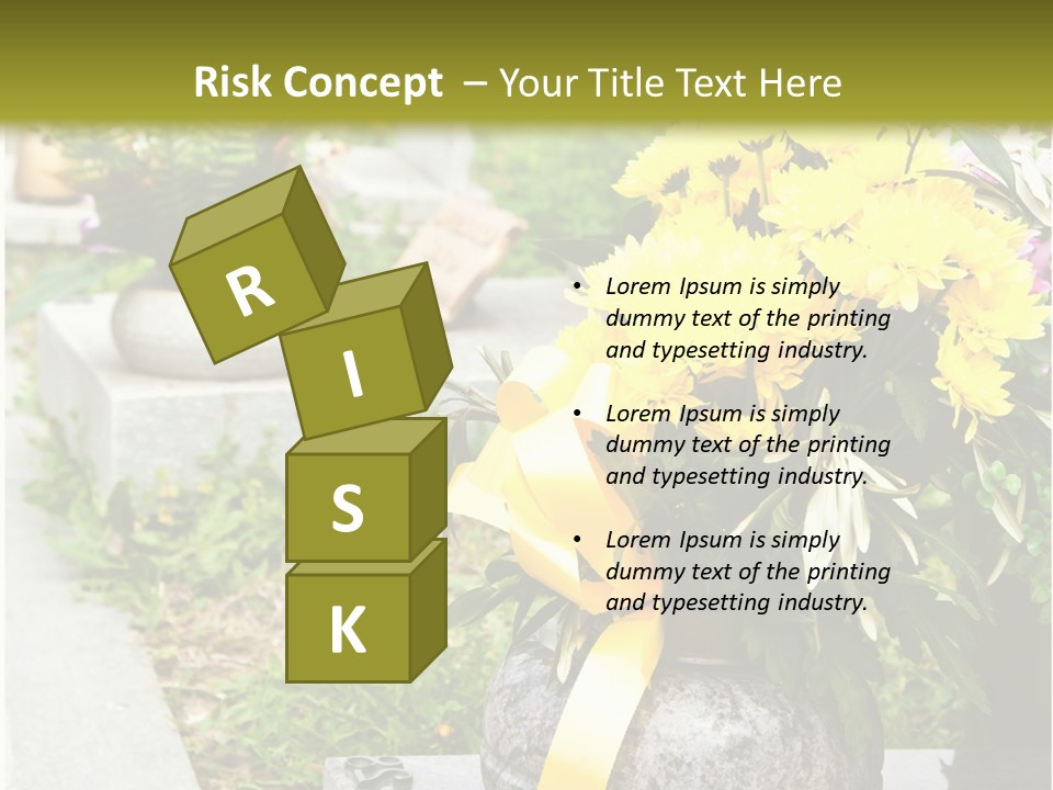 Sad Head Symbol PowerPoint Template