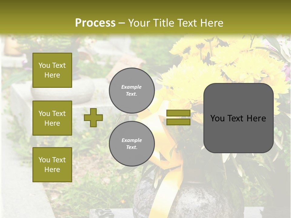 Sad Head Symbol PowerPoint Template
