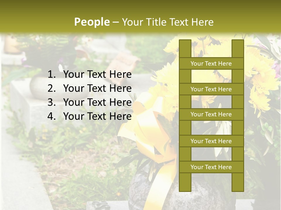 Sad Head Symbol PowerPoint Template