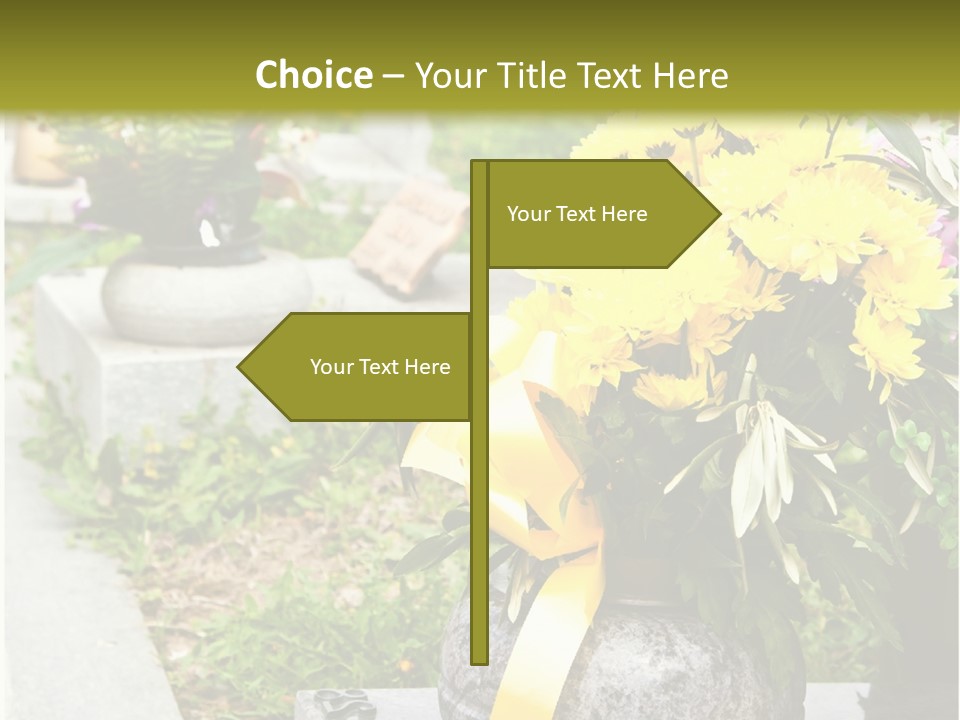 Sad Head Symbol PowerPoint Template