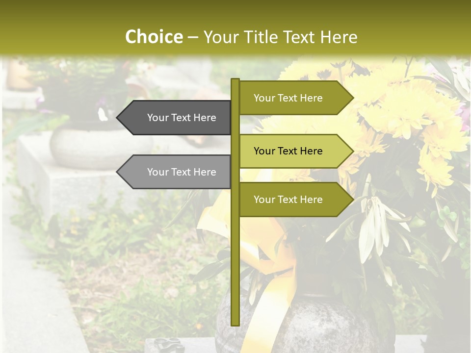 Sad Head Symbol PowerPoint Template