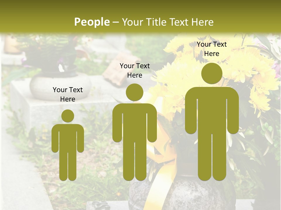 Sad Head Symbol PowerPoint Template