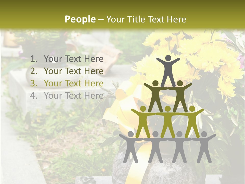 Sad Head Symbol PowerPoint Template