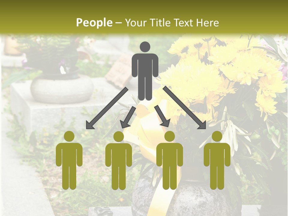 Sad Head Symbol PowerPoint Template