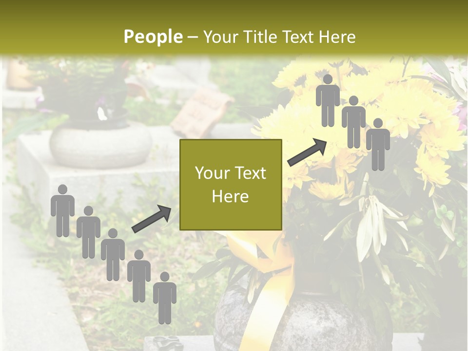 Sad Head Symbol PowerPoint Template