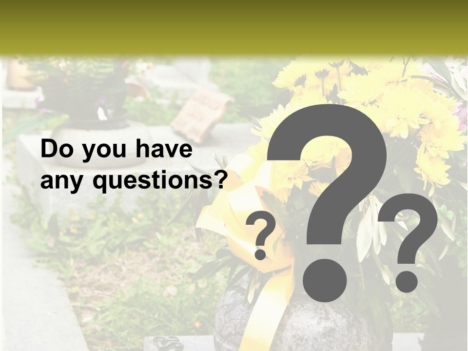 Sad Head Symbol PowerPoint Template