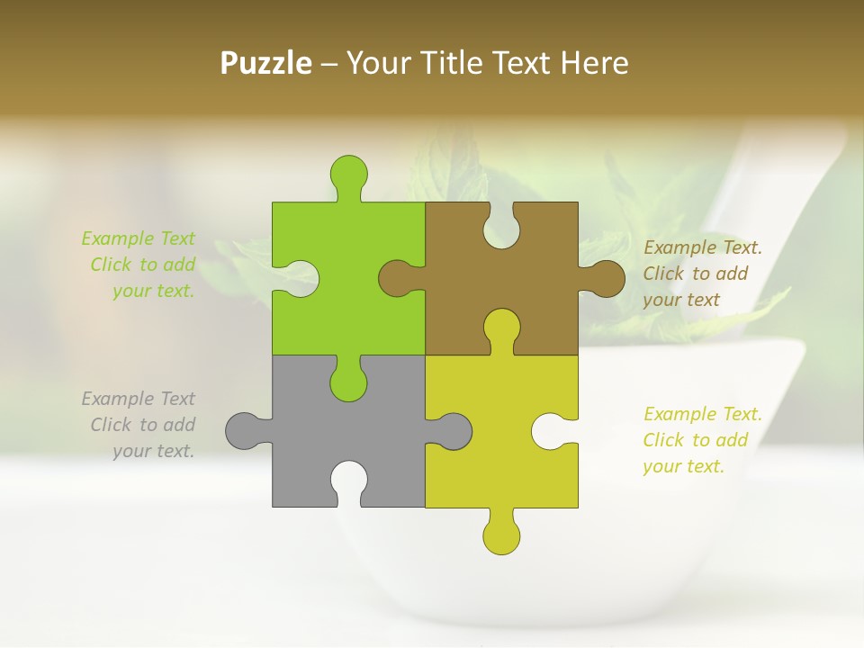 Bowl Medical Fresh PowerPoint Template