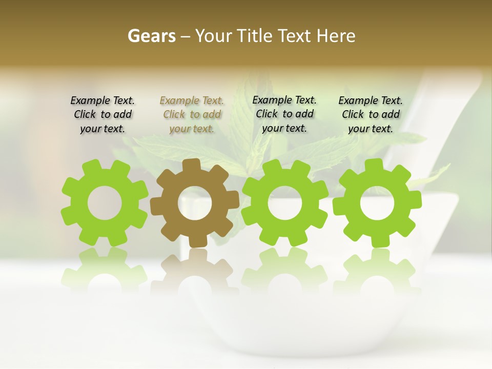 Bowl Medical Fresh PowerPoint Template