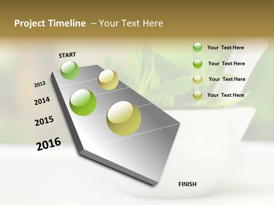 Bowl Medical Fresh PowerPoint Template