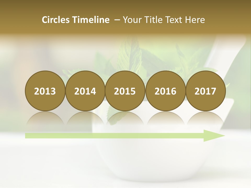 Bowl Medical Fresh PowerPoint Template