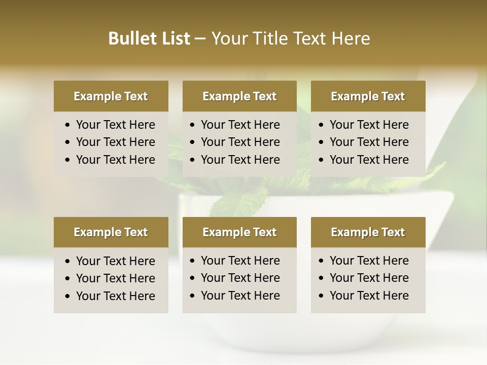 Bowl Medical Fresh PowerPoint Template