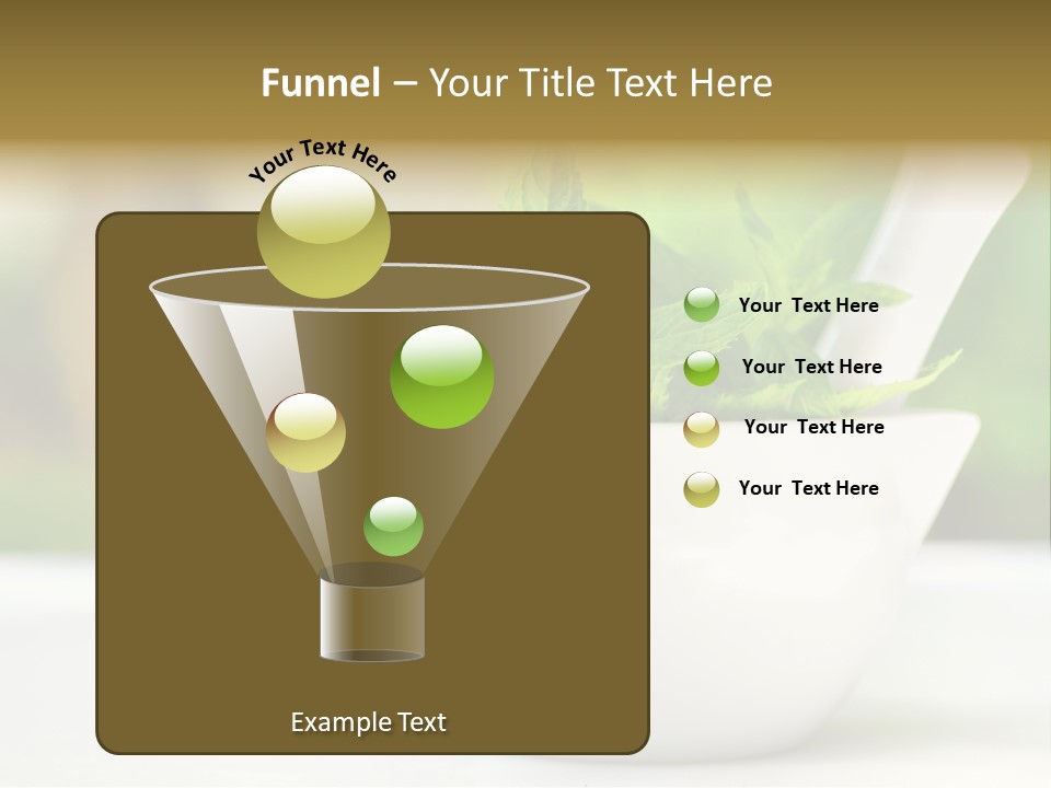 Bowl Medical Fresh PowerPoint Template