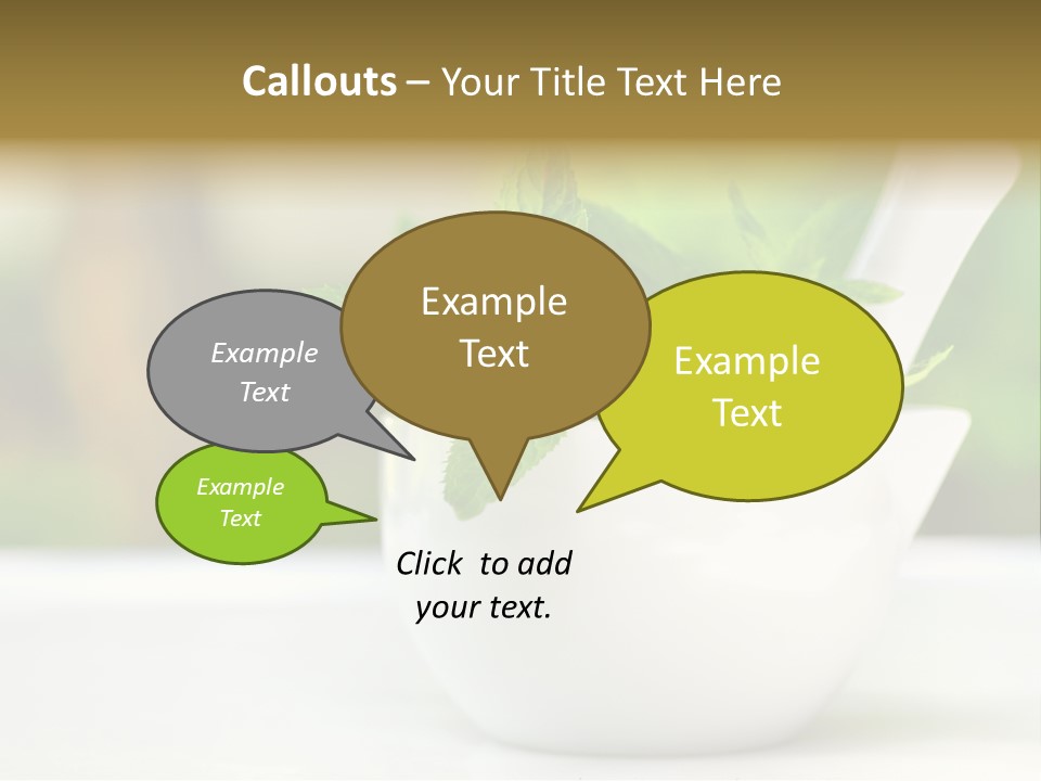 Bowl Medical Fresh PowerPoint Template