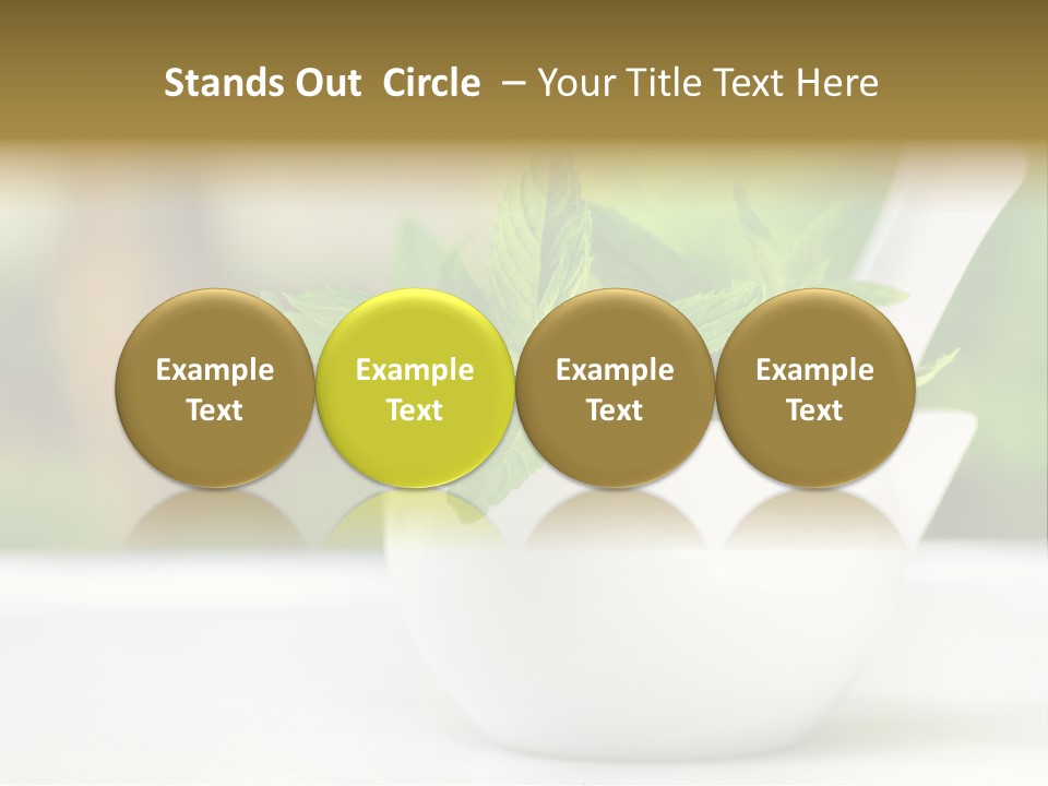 Bowl Medical Fresh PowerPoint Template