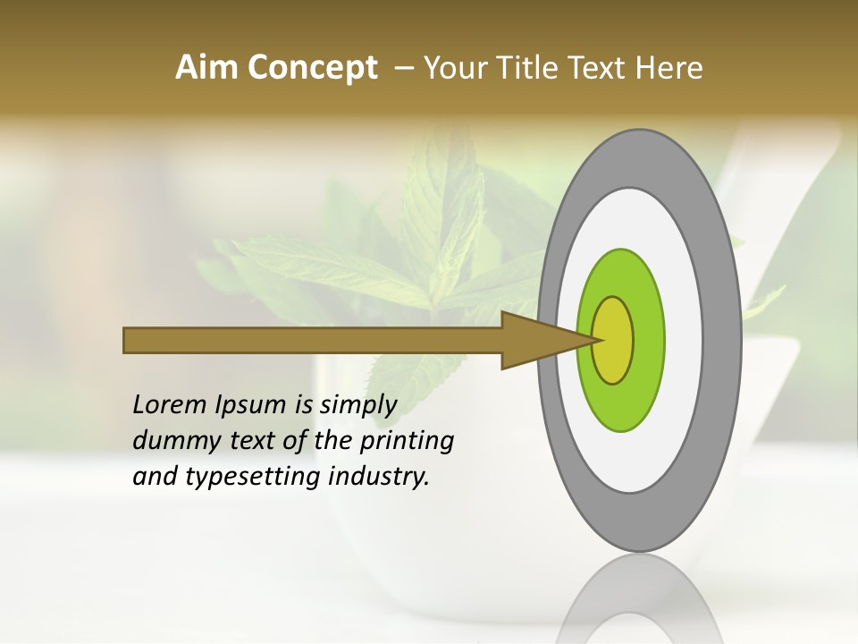 Bowl Medical Fresh PowerPoint Template