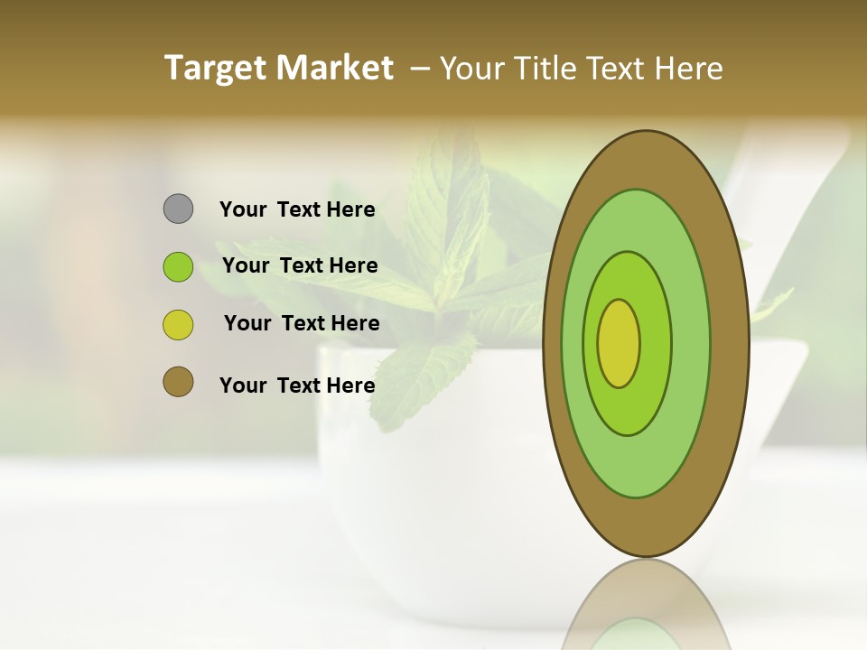 Bowl Medical Fresh PowerPoint Template