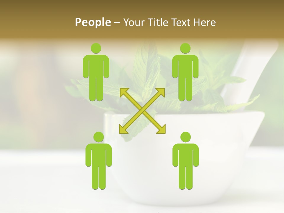 Bowl Medical Fresh PowerPoint Template