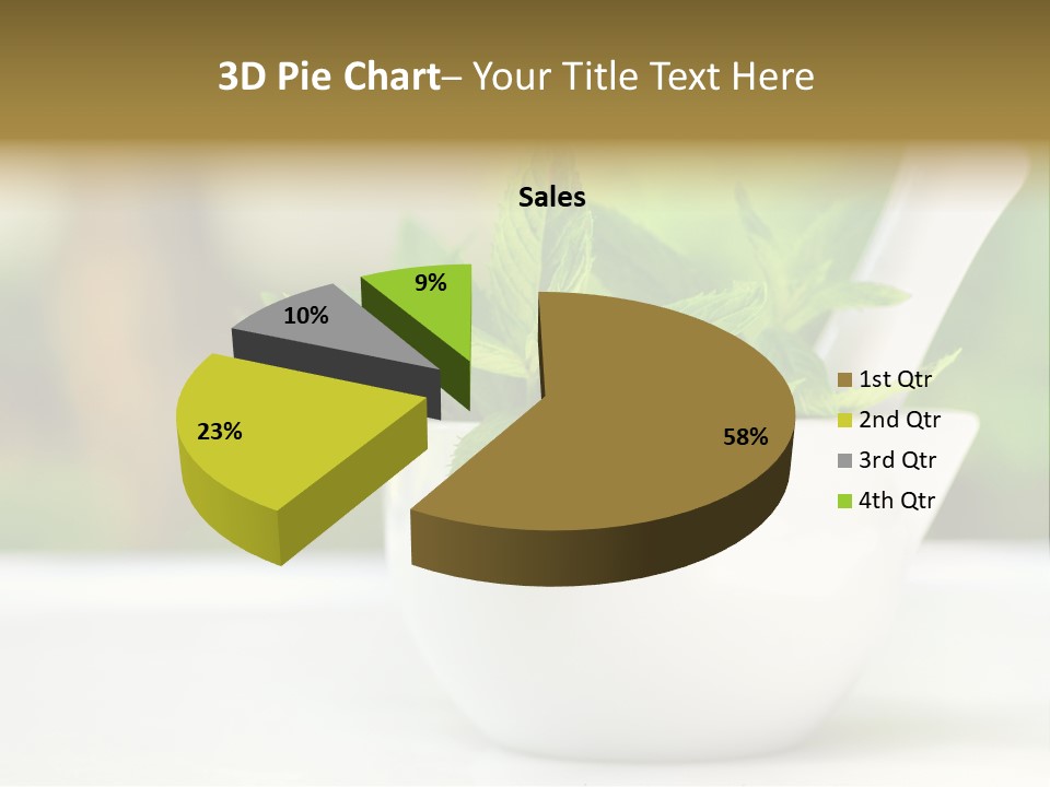 Bowl Medical Fresh PowerPoint Template