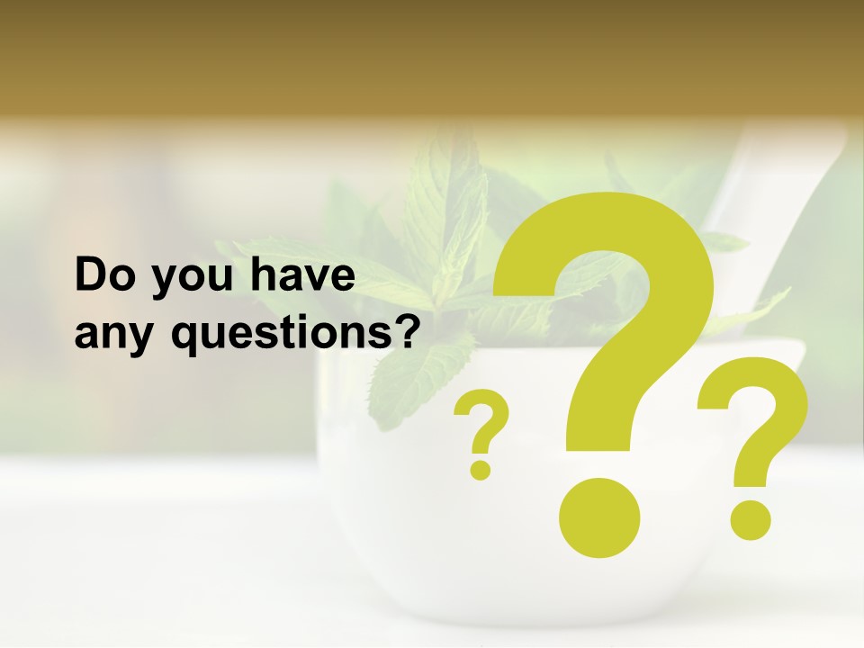 Bowl Medical Fresh PowerPoint Template