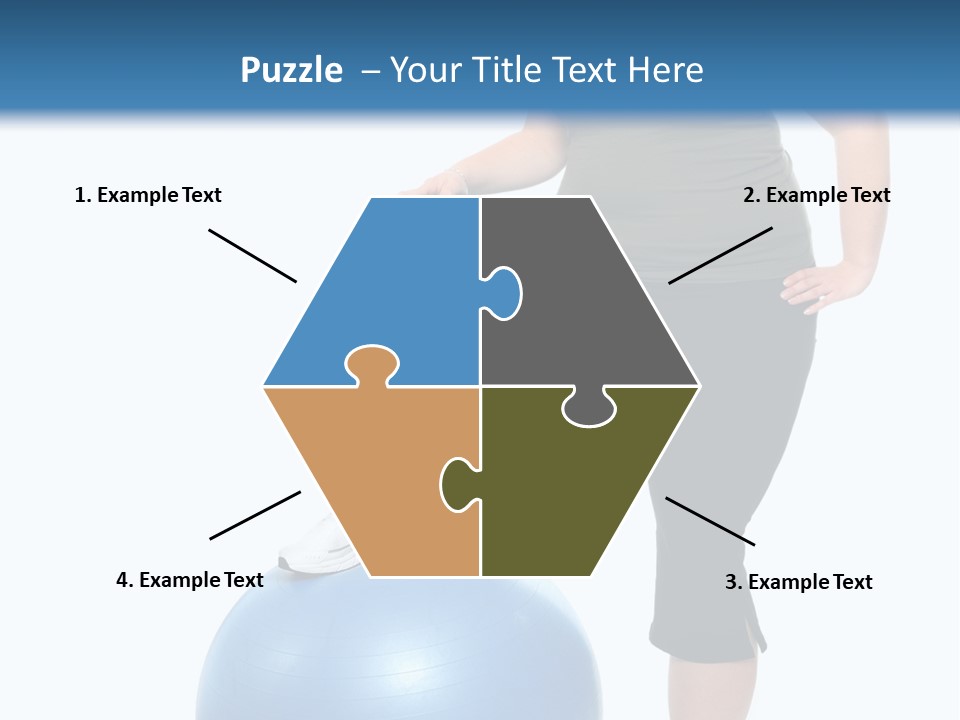 Exercise Diet Fitness PowerPoint Template