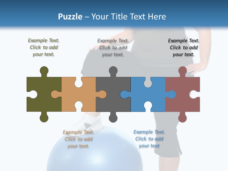 Exercise Diet Fitness PowerPoint Template