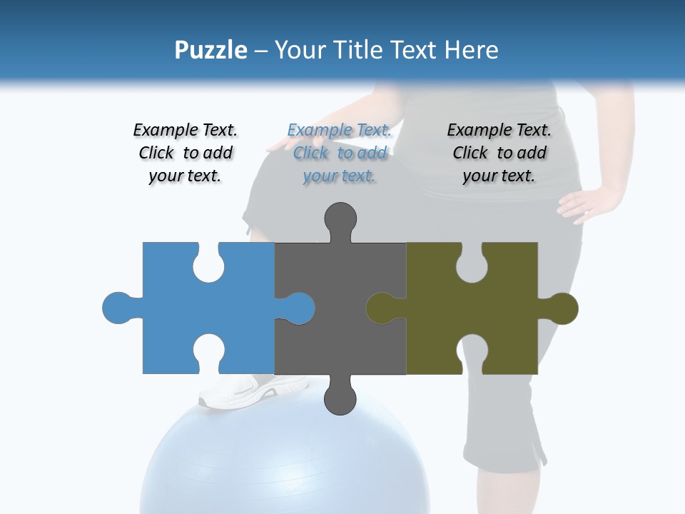 Exercise Diet Fitness PowerPoint Template