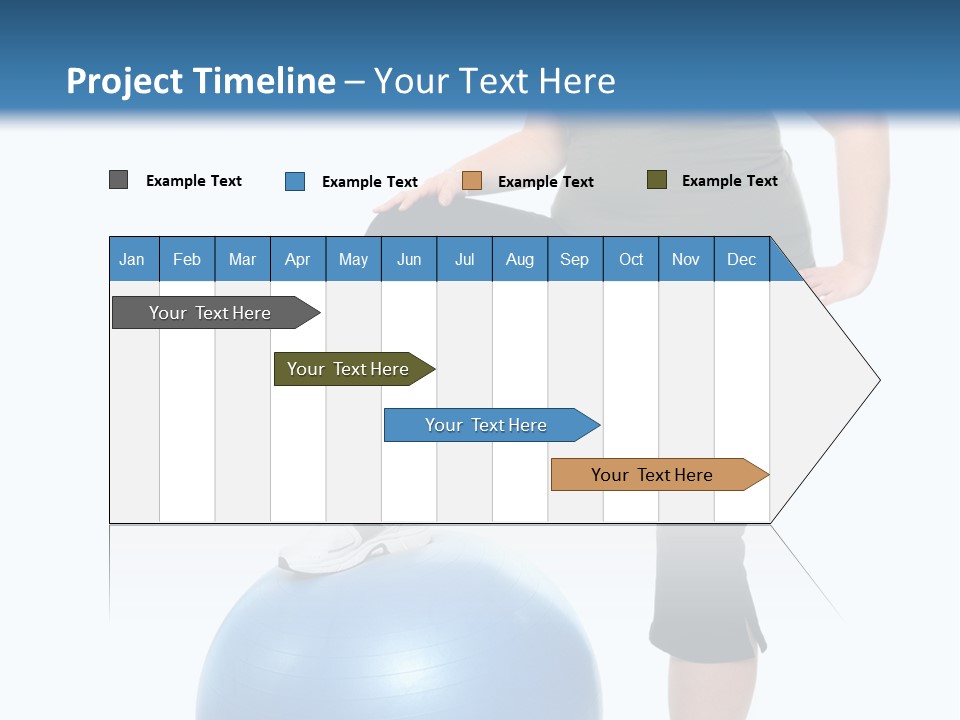 Exercise Diet Fitness PowerPoint Template