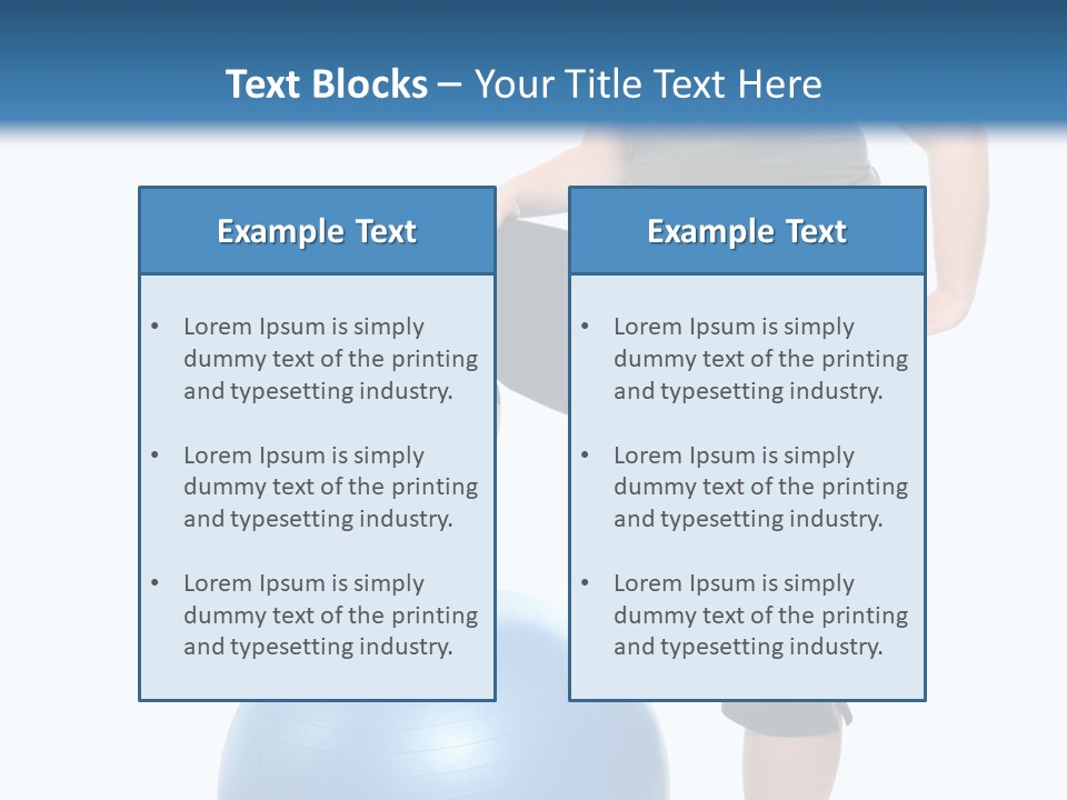 Exercise Diet Fitness PowerPoint Template