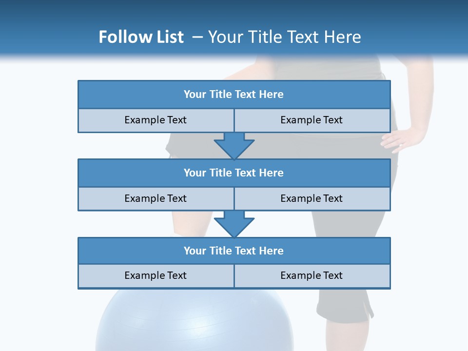Exercise Diet Fitness PowerPoint Template