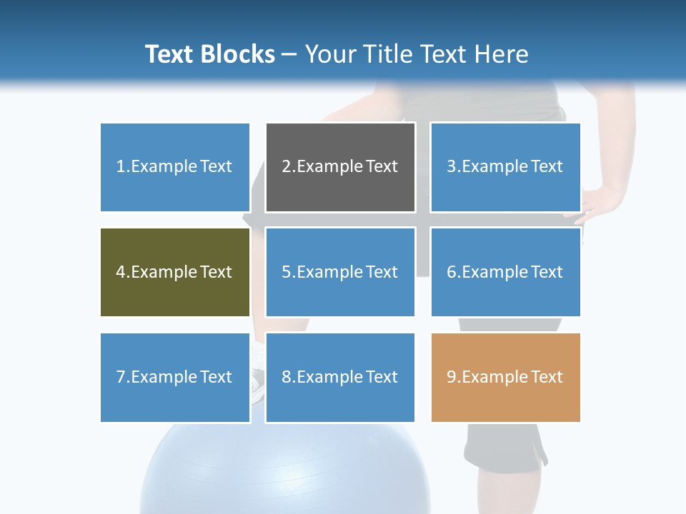 Exercise Diet Fitness PowerPoint Template