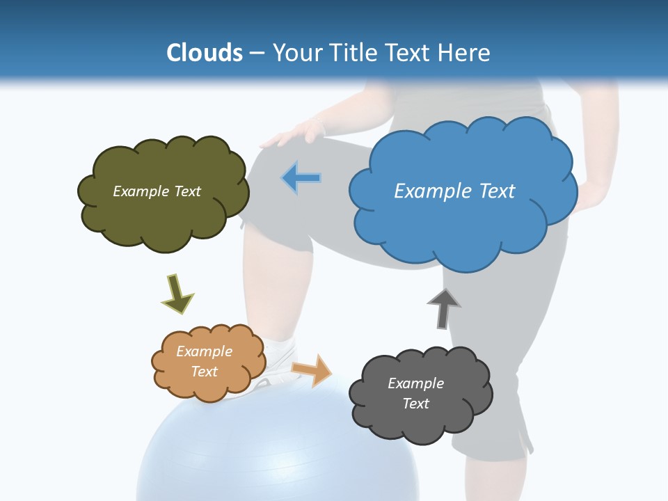 Exercise Diet Fitness PowerPoint Template