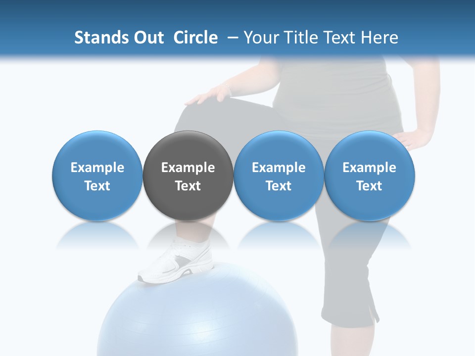 Exercise Diet Fitness PowerPoint Template