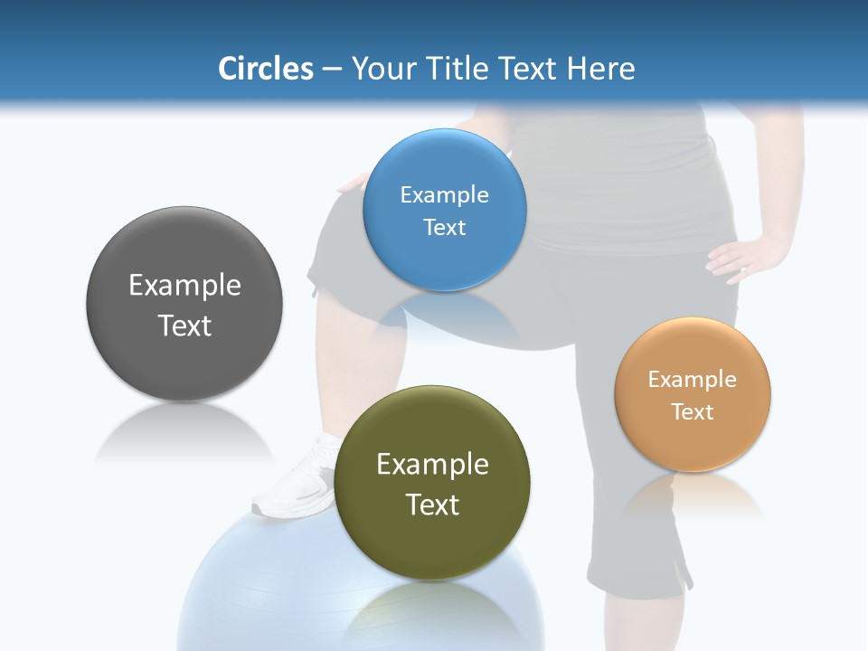 Exercise Diet Fitness PowerPoint Template